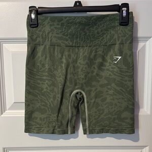 Gymshark Camo Seamless Bike Shorts